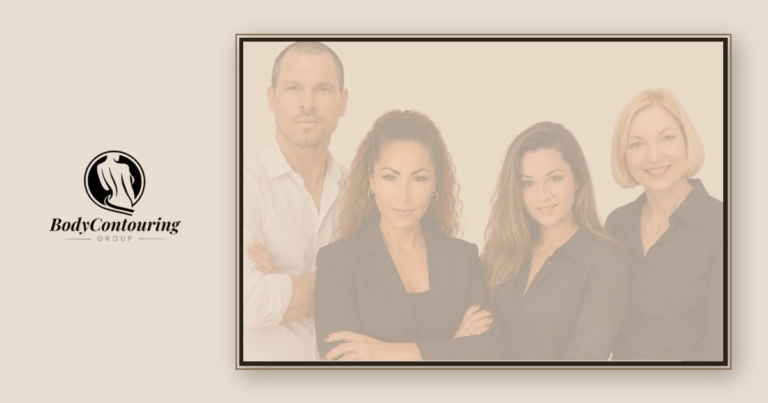 "Team der Bodycontouring Group" – beschreibt den Bildinhalt für Screenreader und Google, keine KI-Kennzeichnung nötig, keyword-relevant durch den natürlichen Bezug zu "Bodycontouring"
